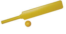 Image of Games. Product name - Plastic Cricket Set in colour by brand - Toymate