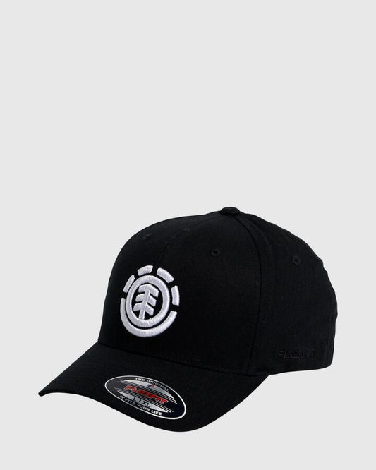 Image of Hats. Productname: Element - Mens Tree Flexfit Cap - Flint Black - in Flint Black colour by brand - Element
