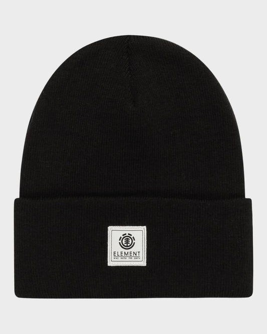 Image of Hats. Productname: Element - Dusk Classic Cuffed Beanie - Flint Black - in Flint Black colour by brand - Element