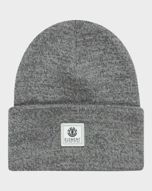 Image of Hats. Productname: Element - Dusk Classic Cuffed Beanie - Stone Heather - in Stone Heather colour by brand - Element