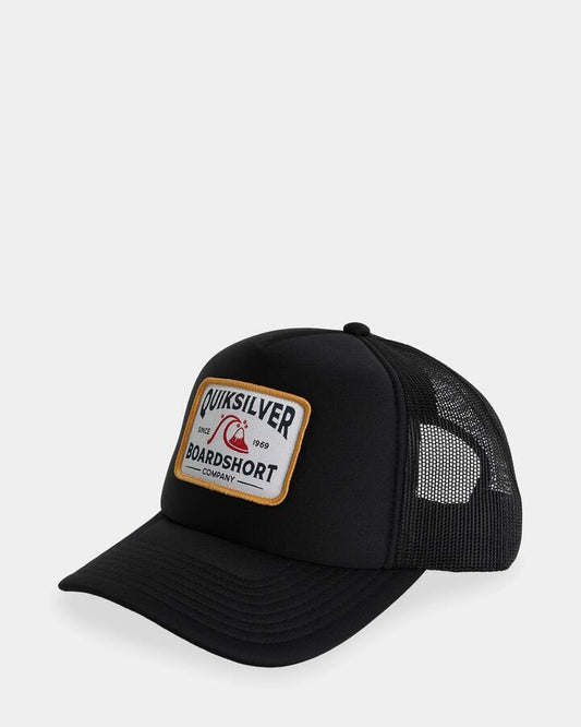 Image of Hats. Productname: Quiksilver - Mens Stretched Cap - Black - in Black colour by brand - Quiksilver