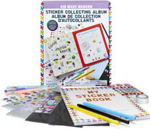 Image of Toys. Product name - Kid Made Modern Sticker Collecting Album in colour by brand - Toymate