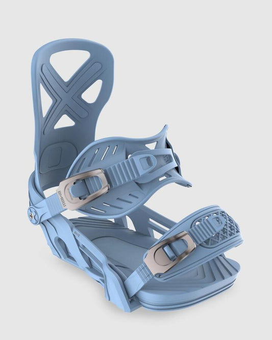 Image of Snowboards. Productname: Bent Metal - Mens Anvil Snowboard Bindings - Blue - in Blue colour by brand - Bent Metal