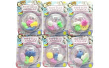 Image of Toys. Product name - Mini Squish Animals 4-Pack in colour by brand - Toymate