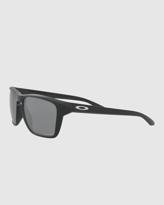 Image of Sunglasses. Productname: Oakley - Sylas Matte Black Prizm Square Sunglasses - Matte Black/Black - in Matte Black/Black colour by brand - Oakley