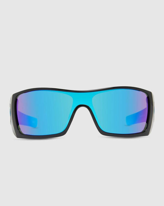 Image of Sunglasses. Productname: Oakley - Mens Batwolf Black Ink Prizm Oversized Sunglasses - Black W/ Prizm Sapph - in Black W/ Prizm Sapph colour by brand - Oakley