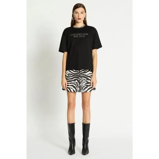 Image of a model wearing Skirts. Productname: Phello Skirt in PRINT colour by brand - sass and bide