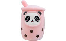 Image of Dolls. Product name - Panda Milk Tea Plush 22cm in colour by brand - Toymate