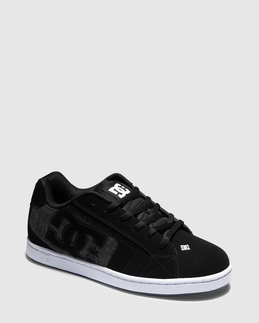 Image of Sneakers. Productname: DC Shoes - Mens Net Sneakers - Black/Armor/Black - in Black/Armor/Black colour by brand - DC Shoes