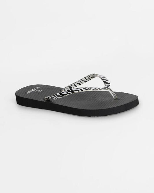Image of Sandals. Product name - Kustom Womens Classic Thongs Black in Black colour by brand - Kustom