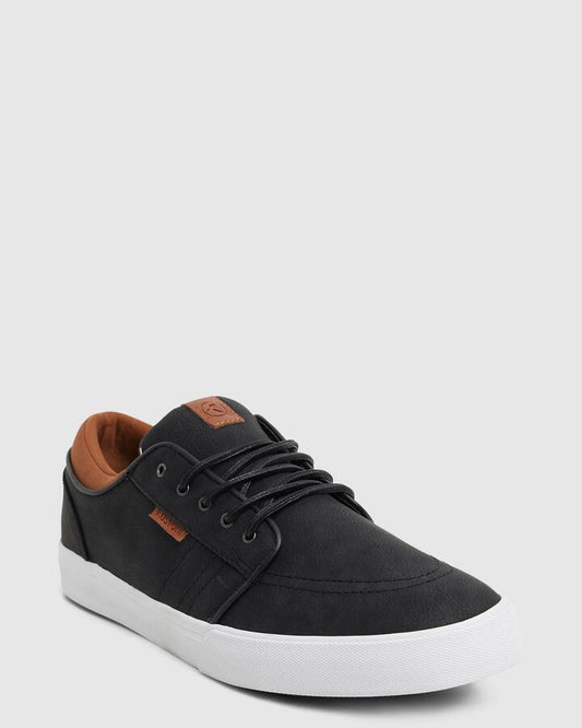 Image of Sneakers. Productname: Kustom - Mens Remark 2 Sneakers - Black/Tan - in Black/Tan colour by brand - Kustom