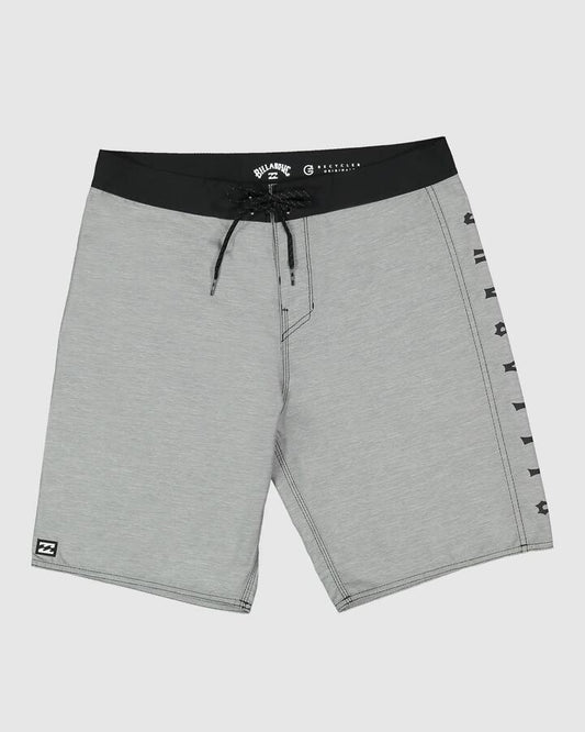 Image of Swimwear. Product name - Billabong Mens Shadow Cut Og 20" Boardshorts Grey Heather - in Grey Heather colour by brand - Billabong