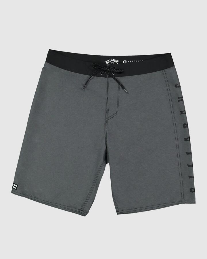 Image of Swimwear. Product name - Billabong Mens Shadow Cut Og 20" Boardshorts Char Heather in Char Heather colour by brand - Billabong