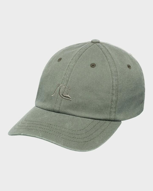 Image of Hats. Productname: Quiksilver Mens Rad Splatter Dad Cap Grape Leaf - in Grape Leaf colour by brand - Quiksilver