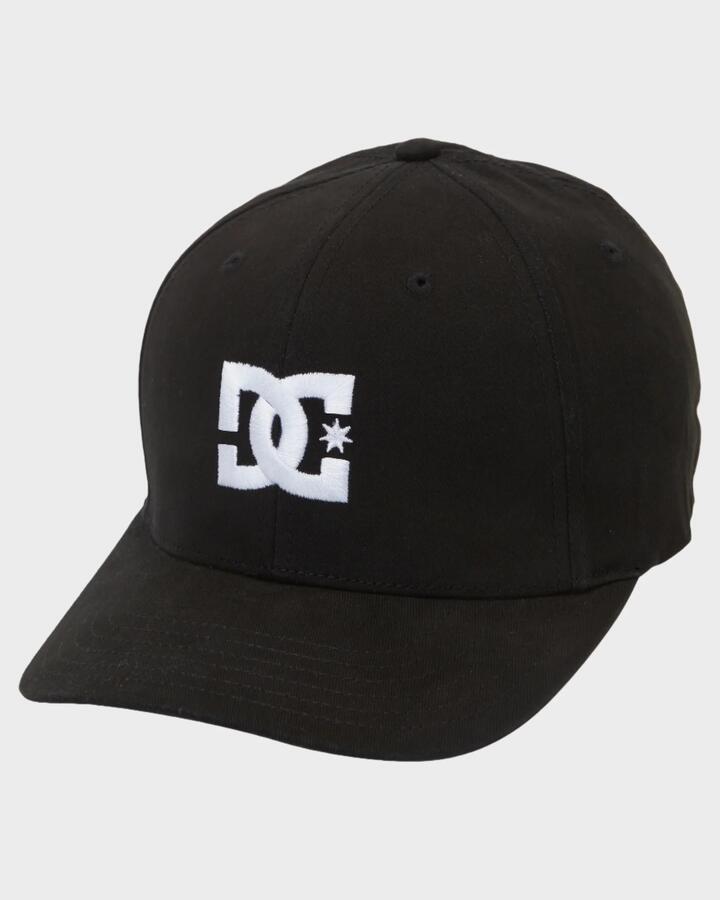 Image of Shoes. Product name - DC Shoes Mens Dc Star Cap Black in Black colour by brand - DC Shoes