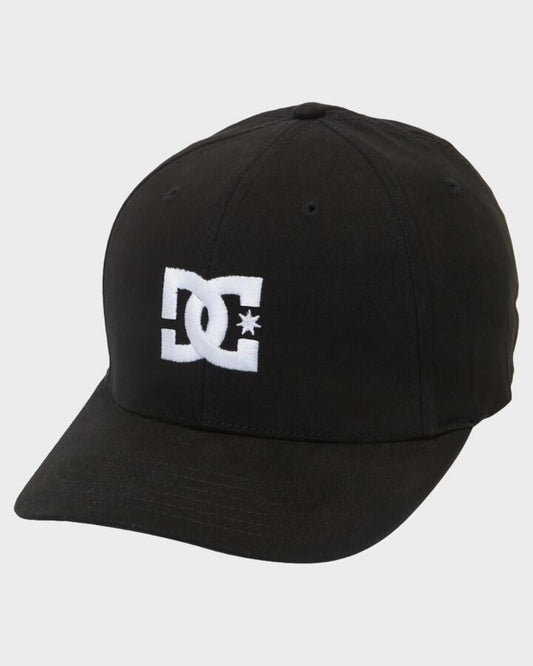 Image of Shoes. Product name - DC Shoes Mens Dc Star Cap Black in Black colour by brand - DC Shoes