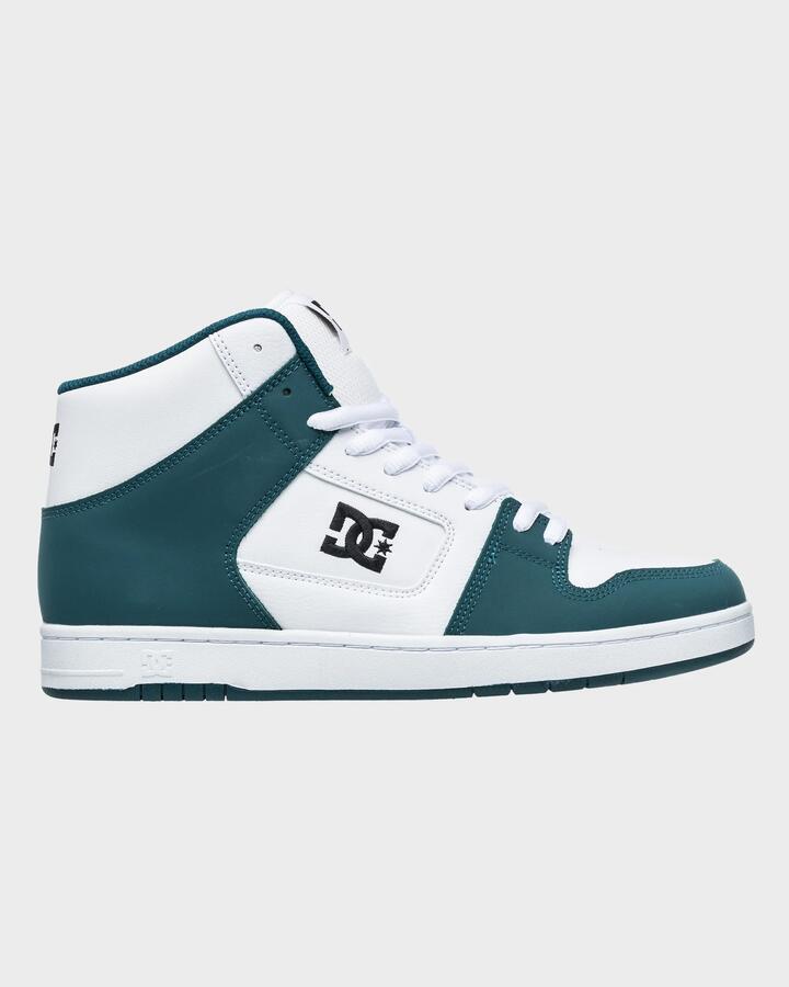 Image of Shoes. Productname: DC Shoes - Mens Manteca 4 Hi Skate Shoes - White/Blue Jay - in White/Blue Jay colour by brand - DC Shoes
