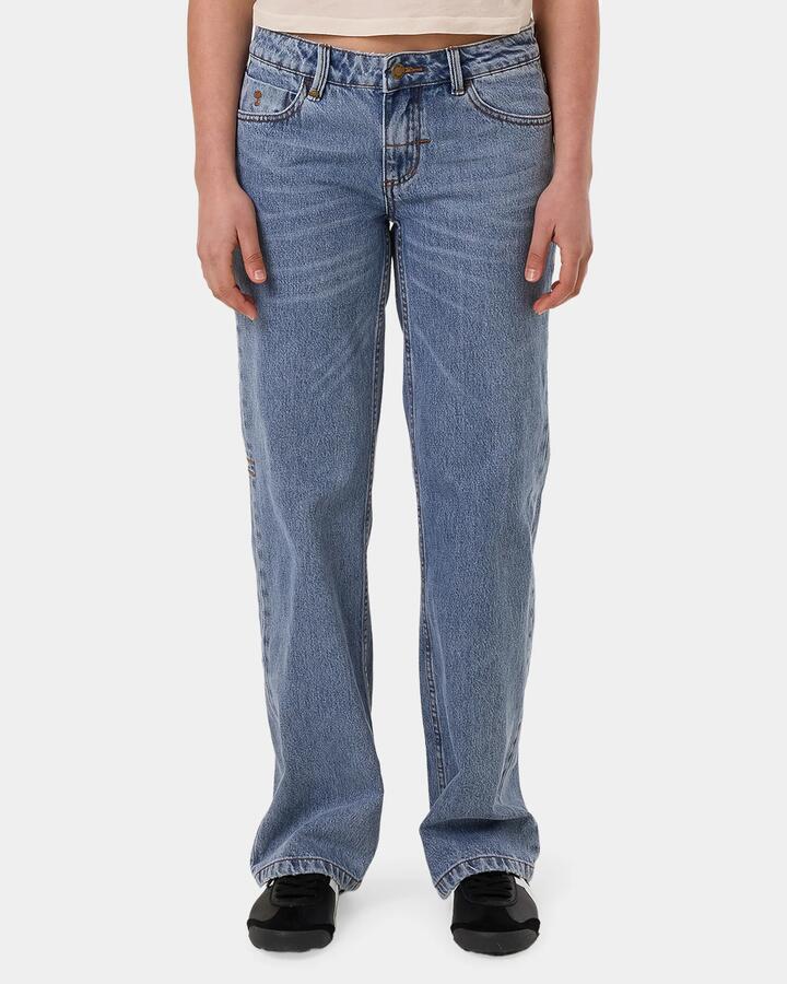 Image of Jeans. Productname: Thrills Womens Saskia Denim Jeans Vintage Stone Blue - in Vintage Stone Blue colour by brand - Thrills