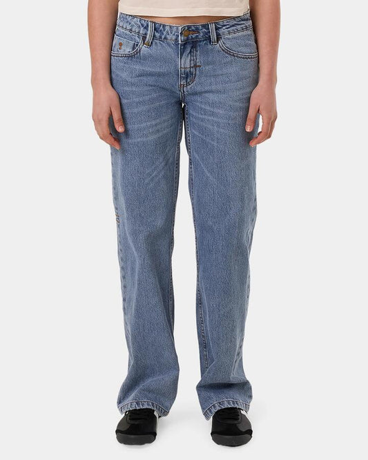 Image of Jeans. Productname: Thrills Womens Saskia Denim Jeans Vintage Stone Blue - in Vintage Stone Blue colour by brand - Thrills