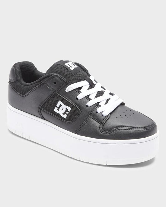 Image of Heels. Productname: DC Shoes Womens Manteca 4 Platform Shoes Black/White - in Black/White colour by brand - DC Shoes