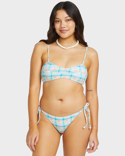 Image of Swimwear. Productname: Billabong Womens Check The Waves Bikini Top Multi - in Multi colour by brand - Billabong