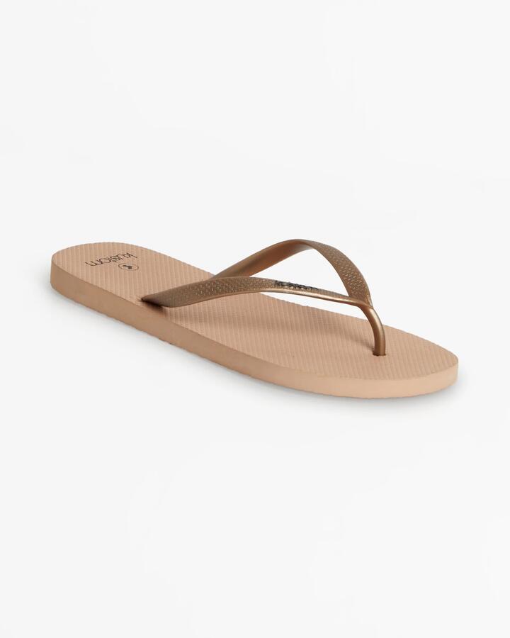 Image of Sandals. Product name - Kustom Womens Classic Thongs Rose Tan in Rose Tan colour by brand - Kustom