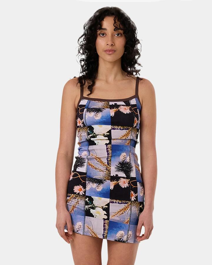 Image of Dresses. Productname: Thrills Womens Dalia Tank Mini Dress Coffee - in Coffee colour by brand - Thrills