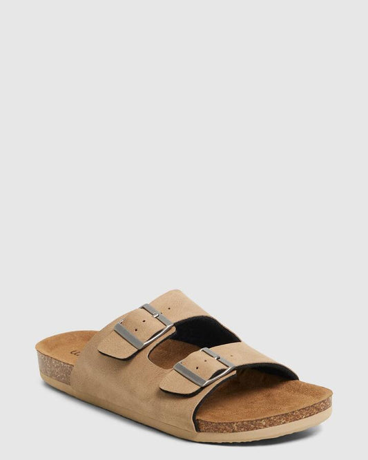 Image of Slippers. Productname: Kustom Womens Duo Slides Natural - in Natural colour by brand - Kustom