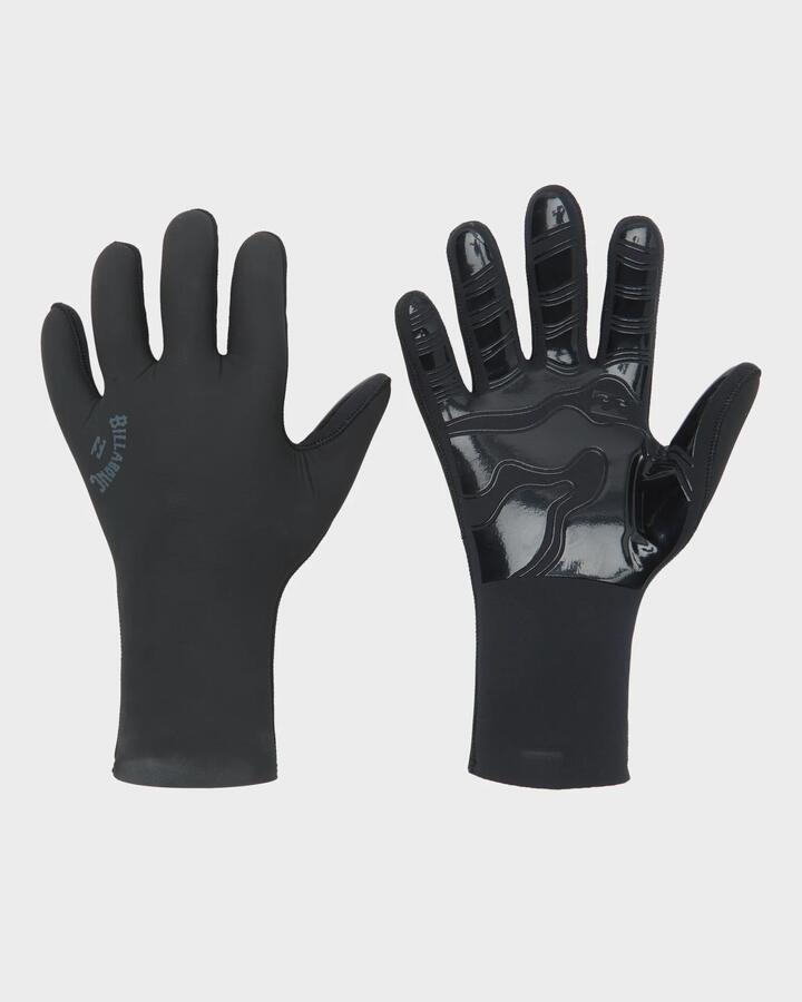 Image of Wetsuits. Product name - Billabong Mens 2Mm Absolute Wetsuit Gloves Black in Black colour by brand - Billabong