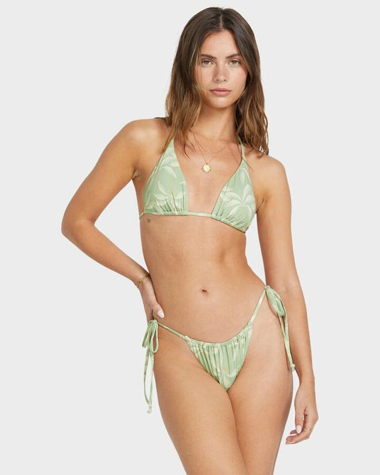 Image of Swimwear. Productname: Billabong - Womens Gone Tropic Bikini Top - Pistachio - in Pistachio colour by brand - Billabong
