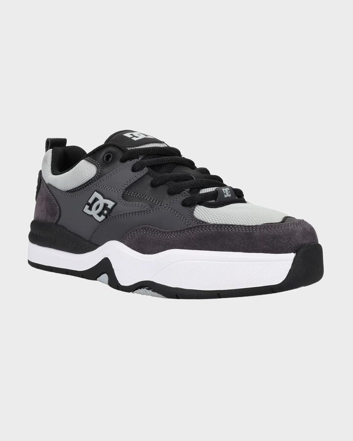 Image of Shoes. Productname: DC Shoes - Mens Dc Ascend S Skate Shoes - Grey/Black/Black - in Grey/Black/Black colour by brand - DC Shoes