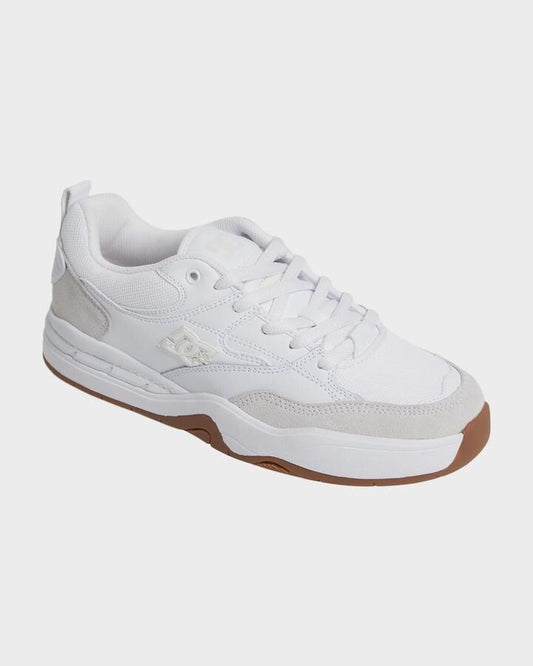 Image of Shoes. Productname: DC Shoes - Mens Dc Ascend Skate Shoes - White/Gum - in White/Gum colour by brand - DC Shoes