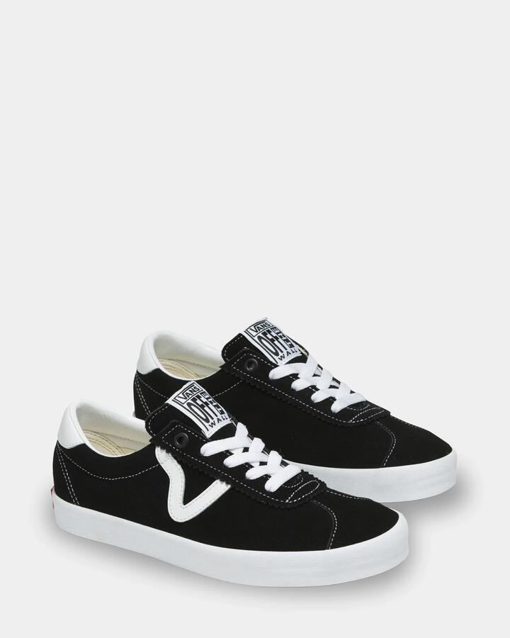 Image of Sneakers. Product name - Vans Sport Low Sneakers Black/White in Black/White colour by brand - Vans