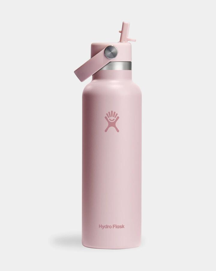 Image of Water Bottles. Productname: Hydroflask - 21Oz Standard Mouth With Flex Water Bottle - Trillium - in Trillium colour by brand - Hydroflask