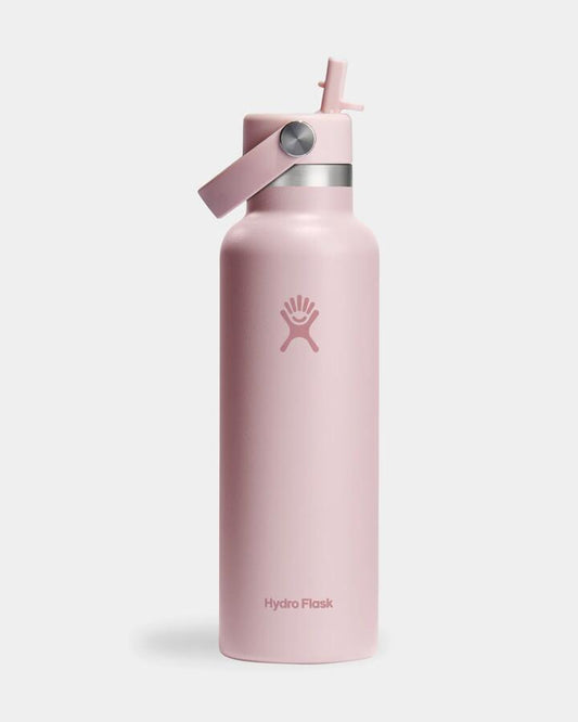 Image of Water Bottles. Productname: Hydroflask - 21Oz Standard Mouth With Flex Water Bottle - Trillium - in Trillium colour by brand - Hydroflask