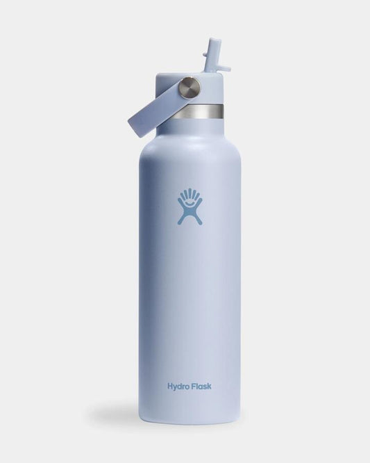 Image of Water Bottles. Productname: Hydroflask - 21Oz Standard Mouth With Flex Water Bottle - Surf - in Surf colour by brand - Hydroflask