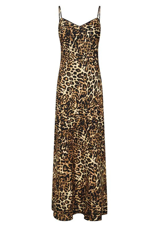Image of a model wearing Dress. Productname: Anastacia Slip Dress in Anastacia Print colour by brand - MOS The Label