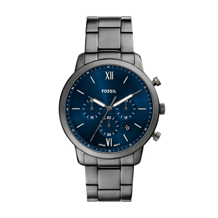 Image of Watches. Productname: Fossil Neutra Chronograph Smoke Stainless Steel Watch FS6111 in Watch colour by brand - Fossil