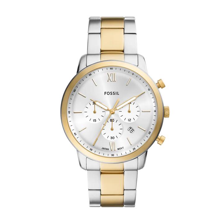 Image of Watches. Productname: Fossil Neutra Chronograph Two-Tone Stainless Steel Watch FS6112 in Watch colour by brand - Fossil