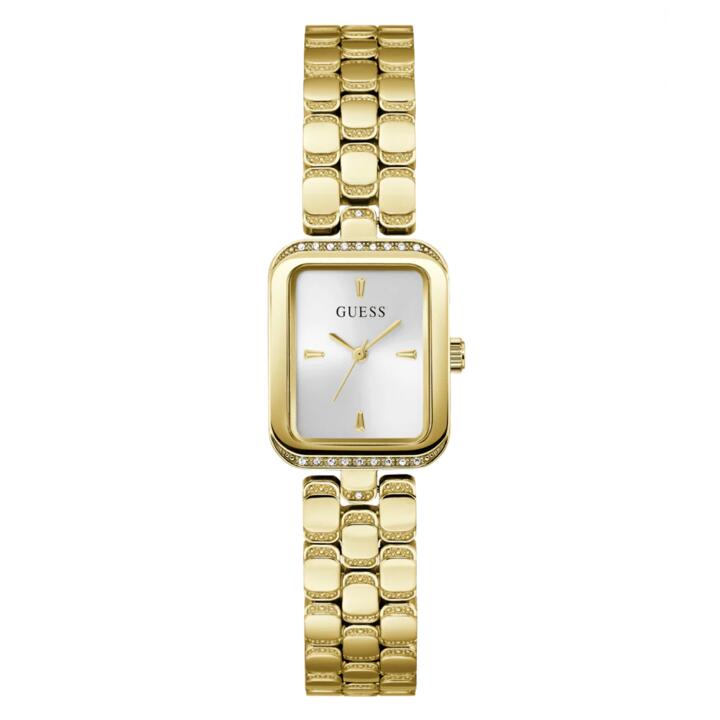 Image of Watches. Productname: GUESS Ladies Gold Tone Analogue Watch GW0865L2 in Watch colour by brand - Guess