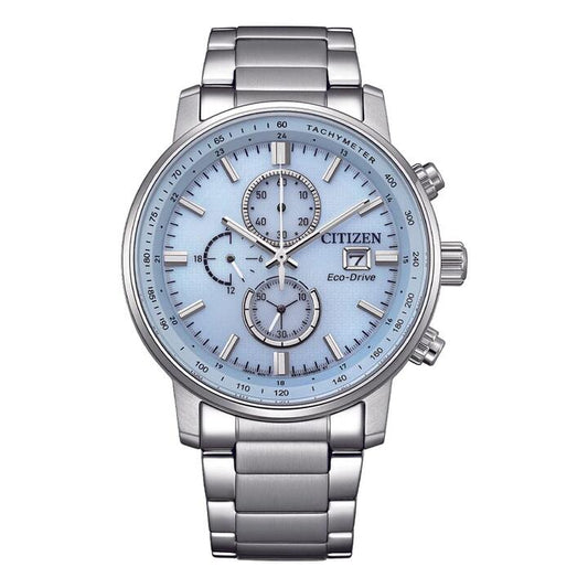 Image of Watches. Productname: Citizen Men's Eco-Drive Chronograph Watch CA0840-87M in Watch colour by brand - Citizen