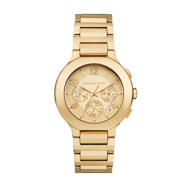 Image of Watches. Productname: Michael Kors Gramercy Chronograph Gold-Tone Stainless Steel Watch MK7520 in Watch colour by brand - Michael Kors