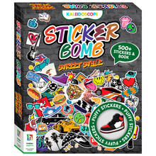 Image of Books. Product name - Kaleidoscope Sticker Bomb Street Style in colour by brand - Toymate