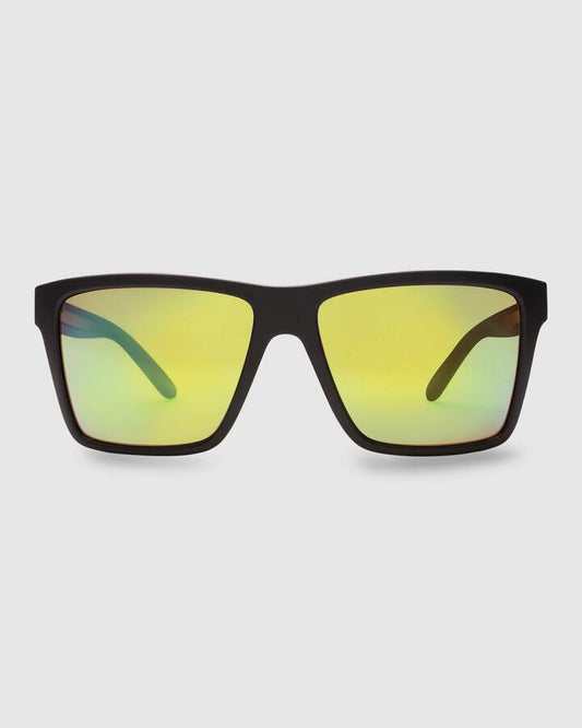 Image of Sunglasses. Productname: Liive - Mens Sabotage Polarized Sunglasses - Mirror Black Matt Bl - in Mirror Black Matt Bl colour by brand - Liive