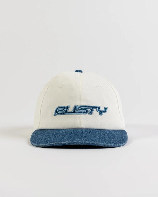 Image of Hats. Productname: Rusty - Womens Flip Mommy Dad Cap - Authentic Blue - in Authentic Blue colour by brand - Rusty