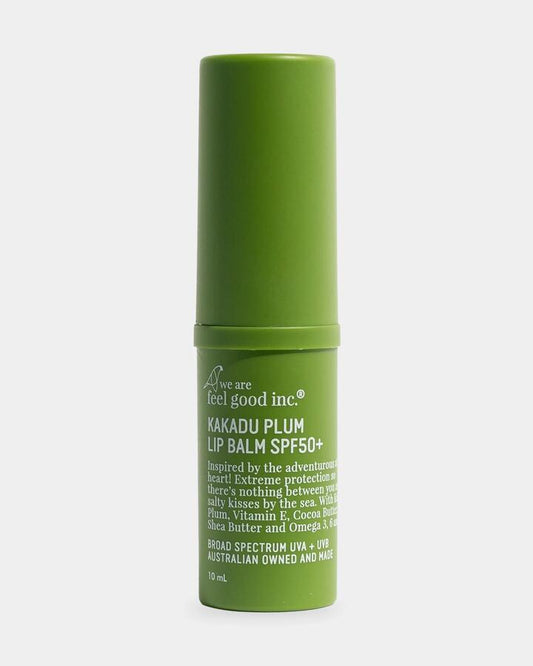 Image of Accessories. Productname: We Are Feel Good Inc Kakadu Plum Lip Balm Spf50+ Sunscreen Natural - in Natural colour by brand - We Are Feel Good Inc