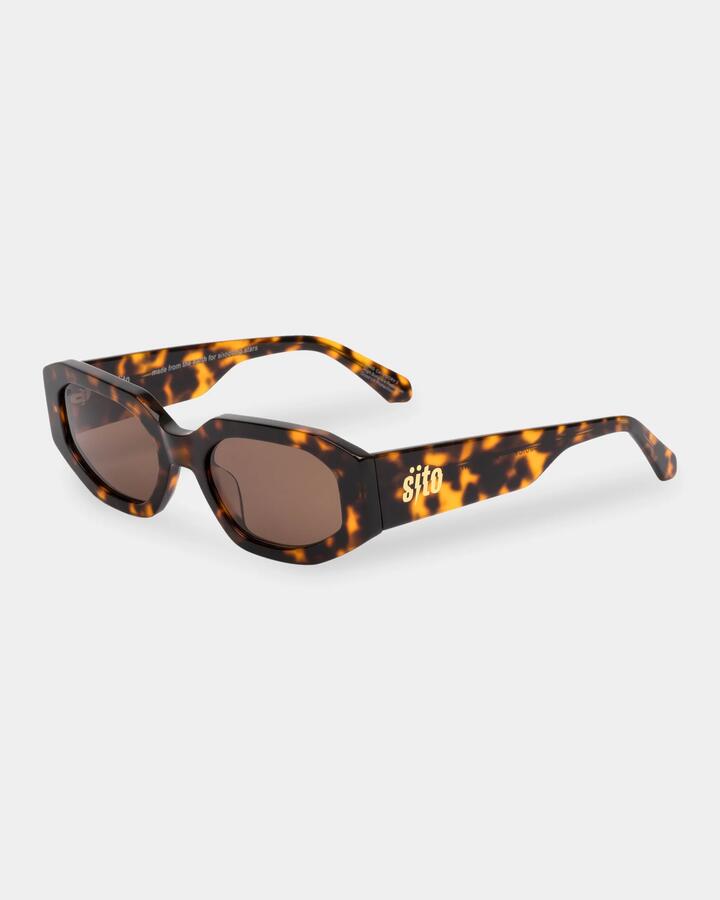 Image of Sunglasses. Product name - Sito Juicy Honey Sunglasses Honey Tort/Brown in Honey Tort/Brown colour by brand - Sito