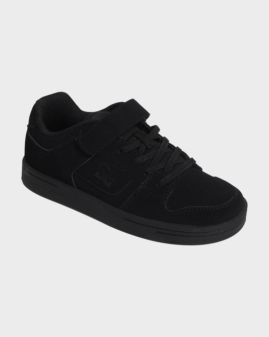 Image of Shoes. Productname: DC Shoes Boys 4-16 Manteca 4 V Skate Shoes Black/Black/Black - in Black/Black/Black colour by brand - DC Shoes