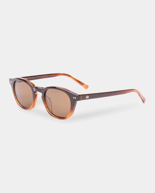 Image of Sunglasses. Productname: Sito - Elio Round Sunglasses - Tan Gradient Brown P - in Tan Gradient Brown P colour by brand - Sito