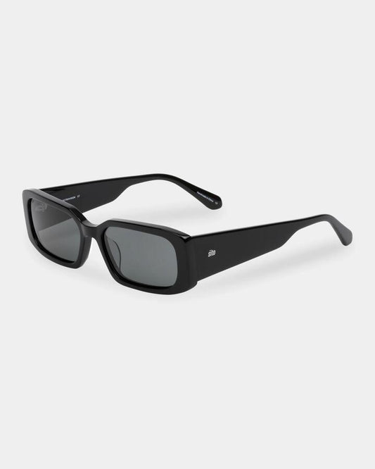 Image of Sunglasses. Productname: Sito - Electro Vision Square Sunglasses - Black Iron Grey Pola - in Black Iron Grey Pola colour by brand - Sito